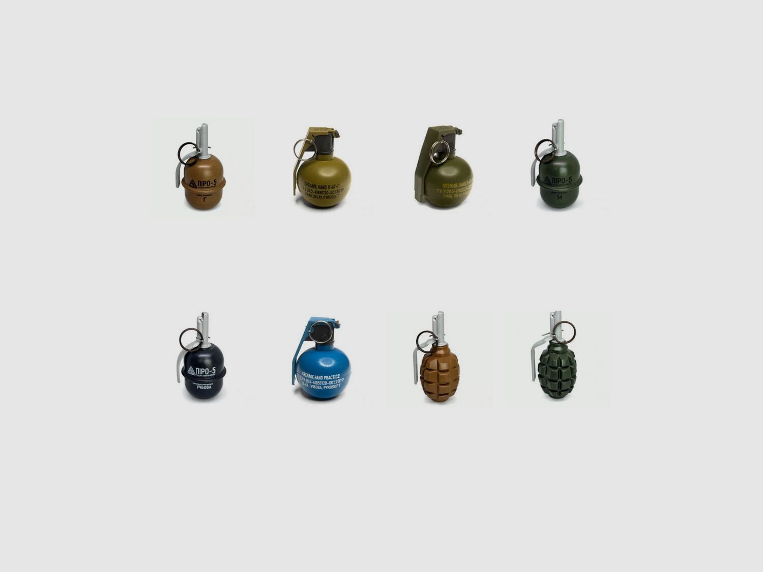 Pyrotechnic Airsoft Hand Grenade - Sound Generator P1 | Pyrosoft