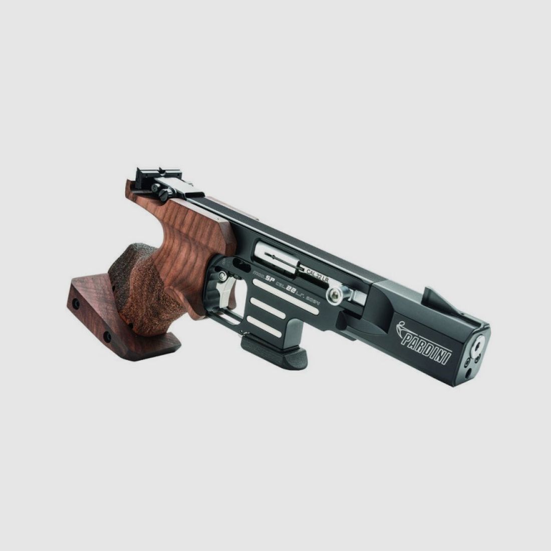 Pardini SP Sportpistole Rapid Fire .22lr New bolt-handle design 2025