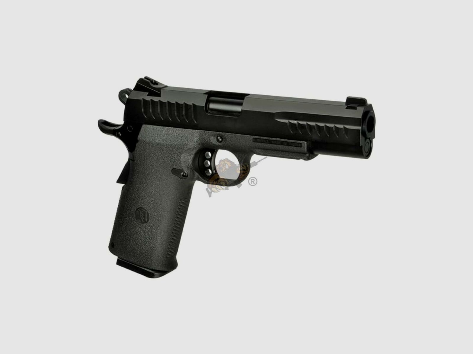 KP-08 Full Metal GBB in Nero