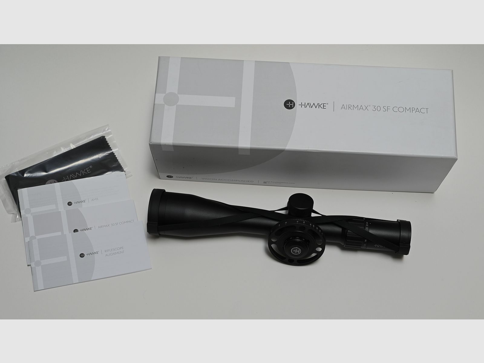 HAWKE 13220 Airmax 30 SF Kompakt 6-24x50 AMX IR Luftgewehr Zielfernrohr/Scope
