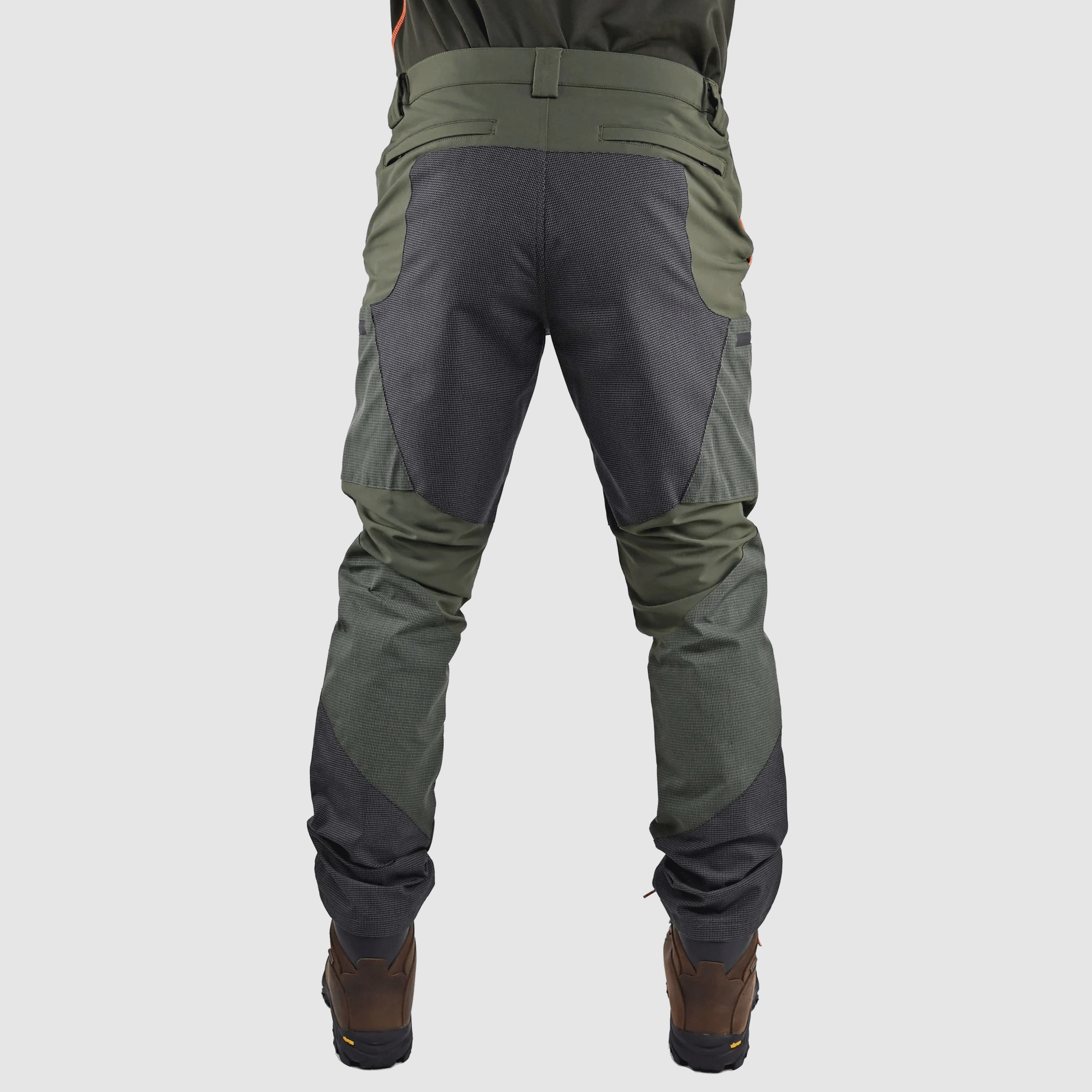 VIENT COLLECTION – PANTS – SOFTSHELL VP01 Olive / Tone on Tone, image 2 of 4