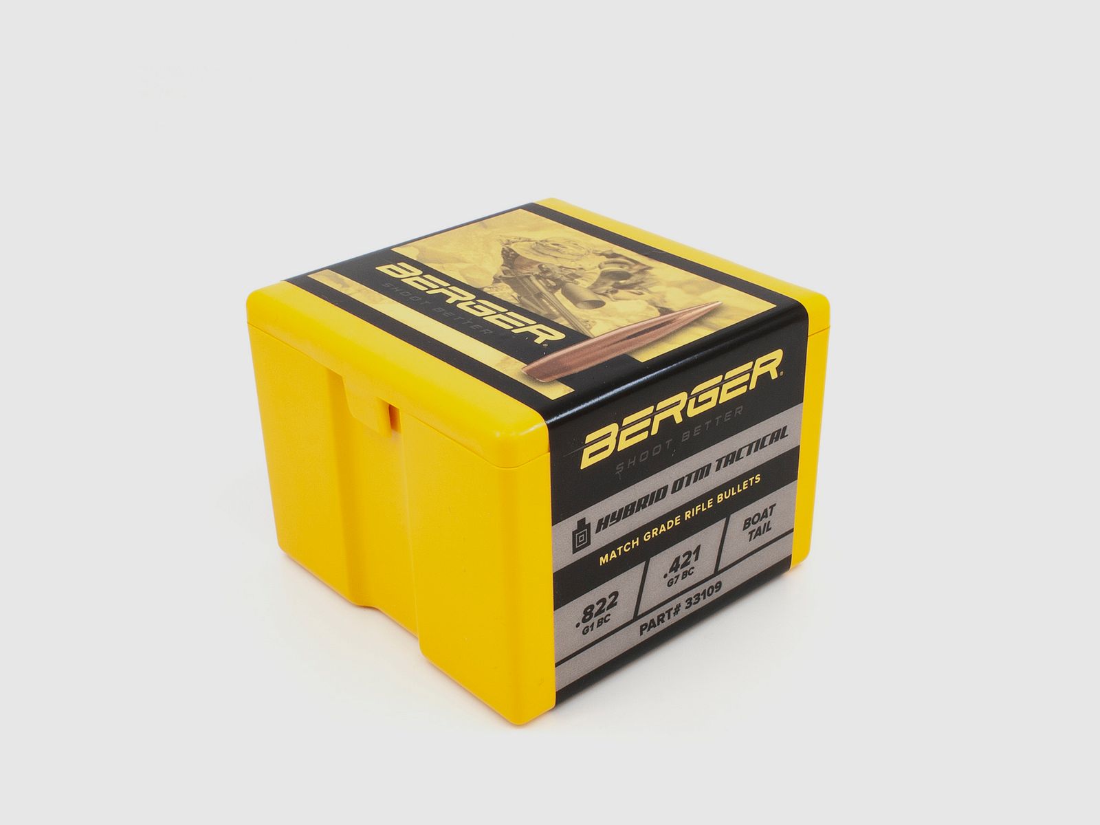 Berger Geschoss .338 Hybrid OTM Tactical 300GR 250 Stück