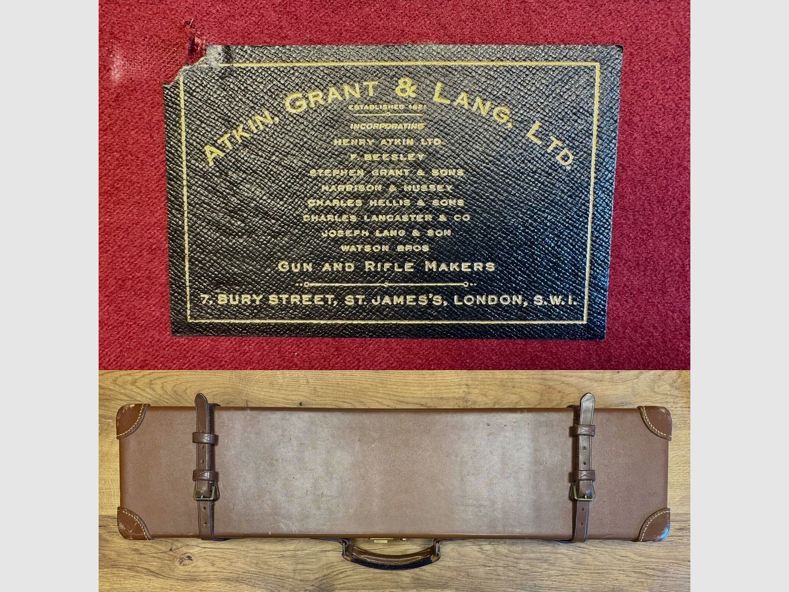 Stephen Grant & Sons double rifle with side locks