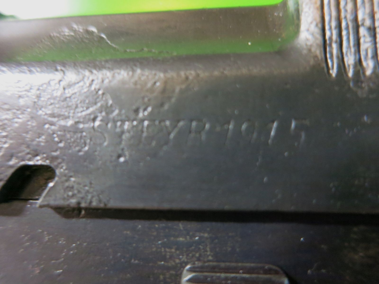 Steyr Hahn M1912 – Halbautomatische Pistole  Modell STEYR 1915; 9 mm Steyr   #85