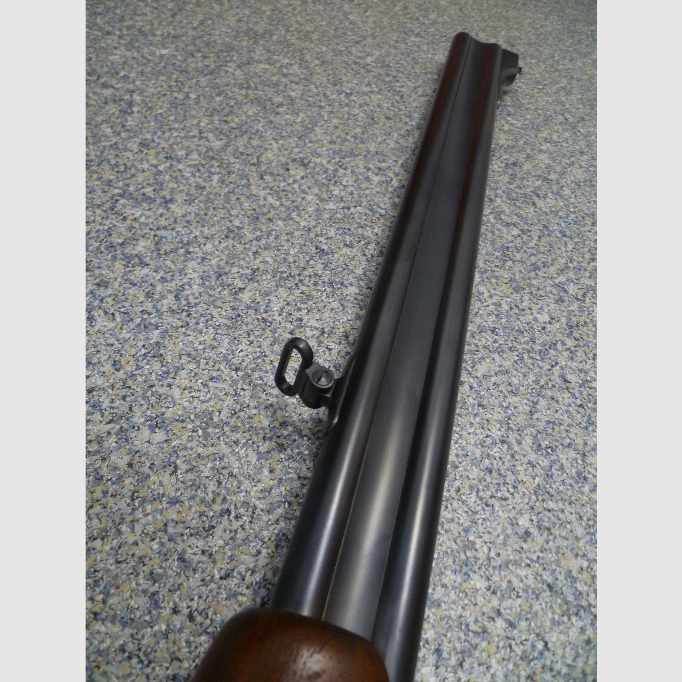 Bockdoppelbüchse FN B25 - Henneberger 10,75x68 Game Gun