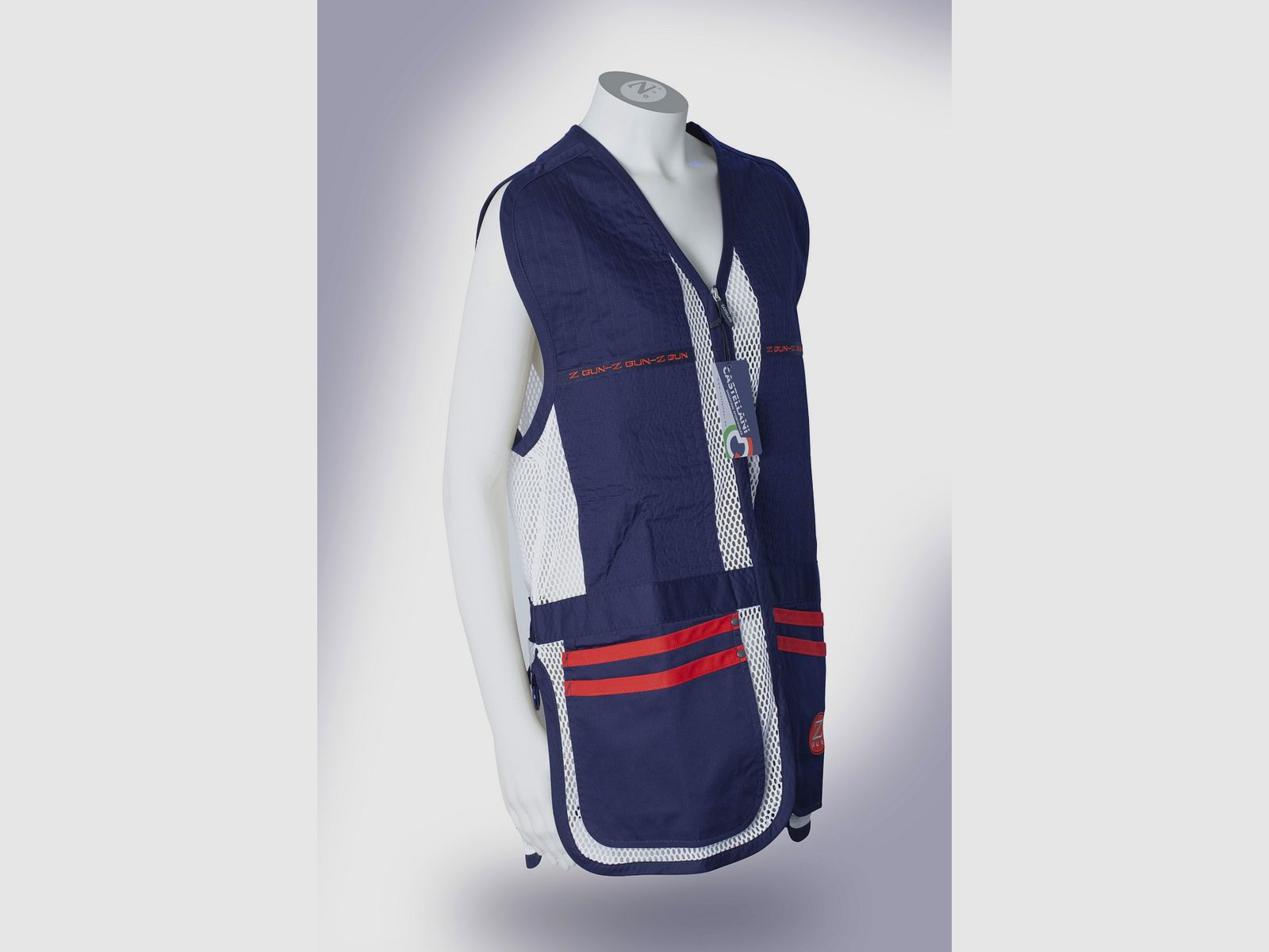 ZOLI Z-Gun Schietvest Blauw, afbeelding 2 van 4