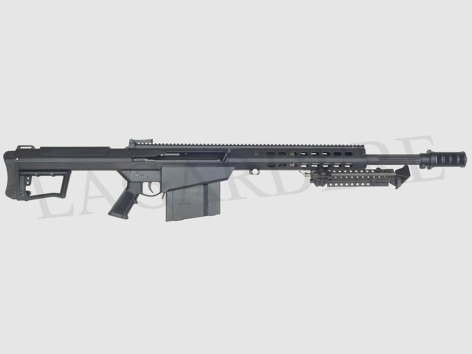 BARRETT M107A1 20" SCHWARZ (SELBSTLADEFLINTE)