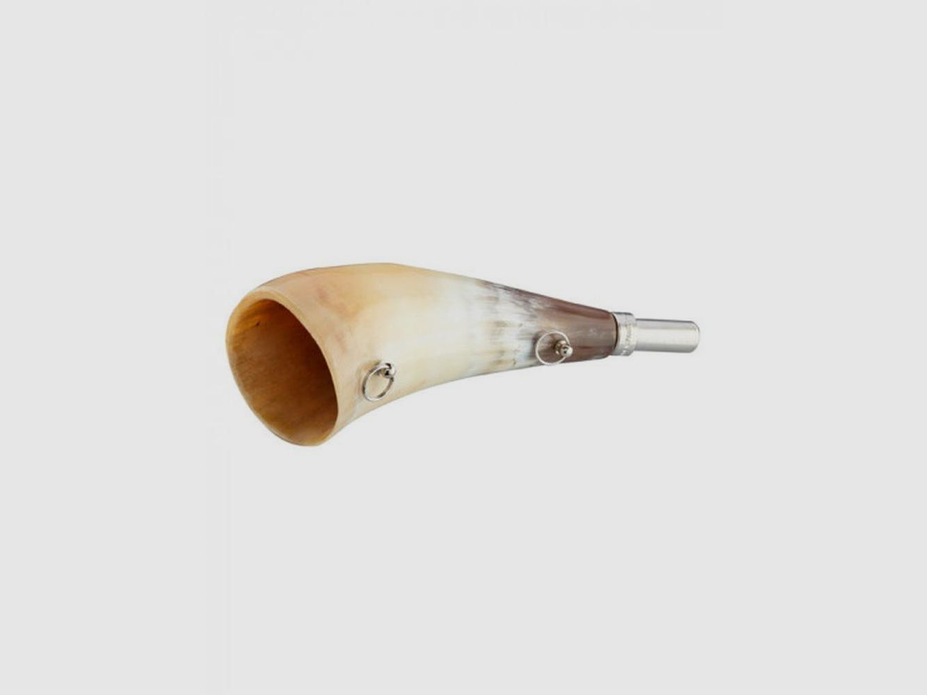 Elless Pocket Horn - Polished Brass 12 cm - Powerful Sound - Easy to Transport, image 3 of 5
