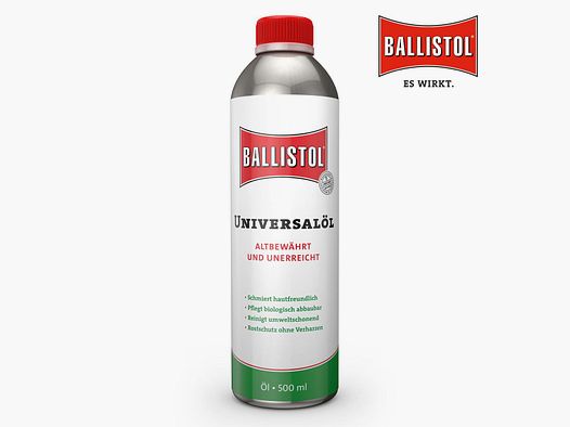 Olej uniwersalny Ballistol 500 ml butelka