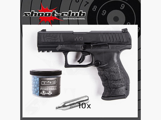 Walther PPQ M2 T4E RAM Markierer .43 - 4 Joule + T4E Powerballs .43