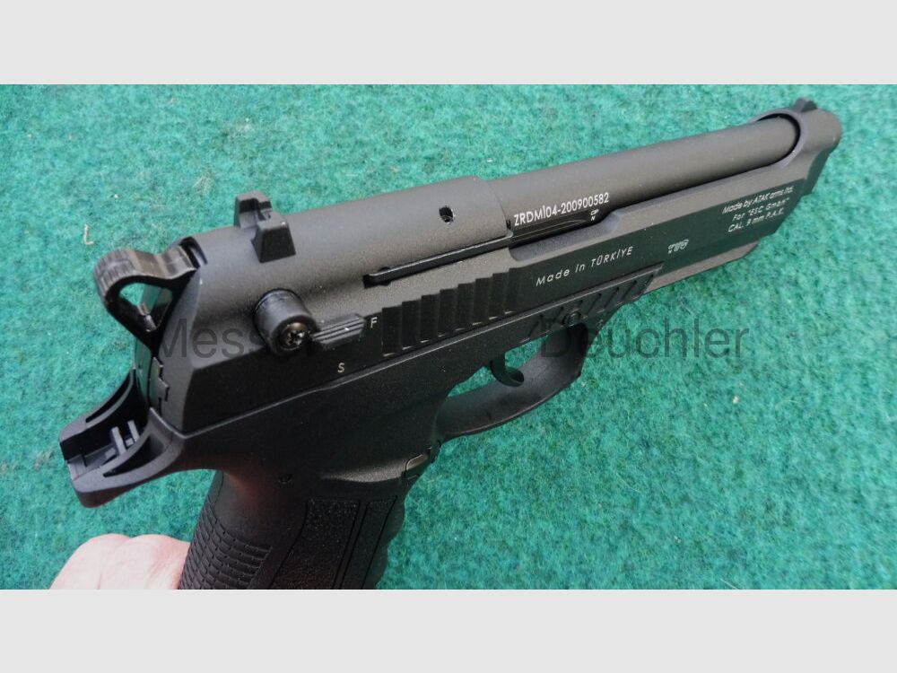 Zoraki 918 Brüniowany (Czarny)