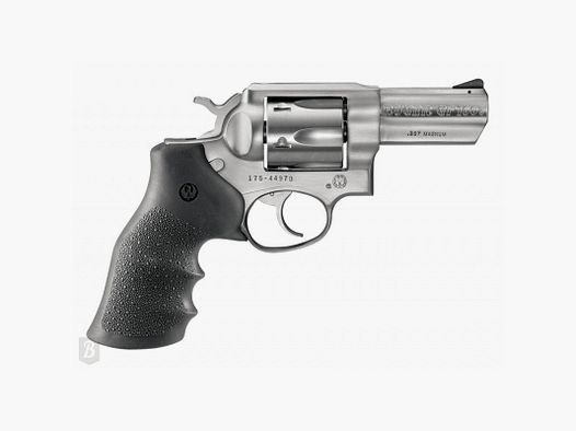 REVOLVER RUGER GP100 KGP161 ,357MAG 6 P 6CPS STAINLESS ADJUSTABLE SIGHT 170