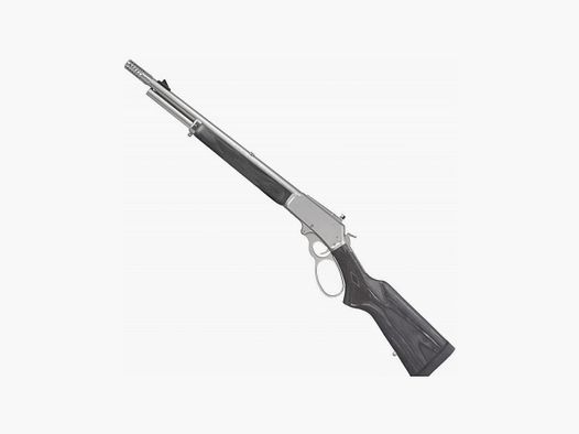 MARLIN 1895 TRAPPER REPEITERBÜCHSE + MÜNDUNGSBREMSE Kal. 45/70 GOVT 6+1 Schuss 47 cm