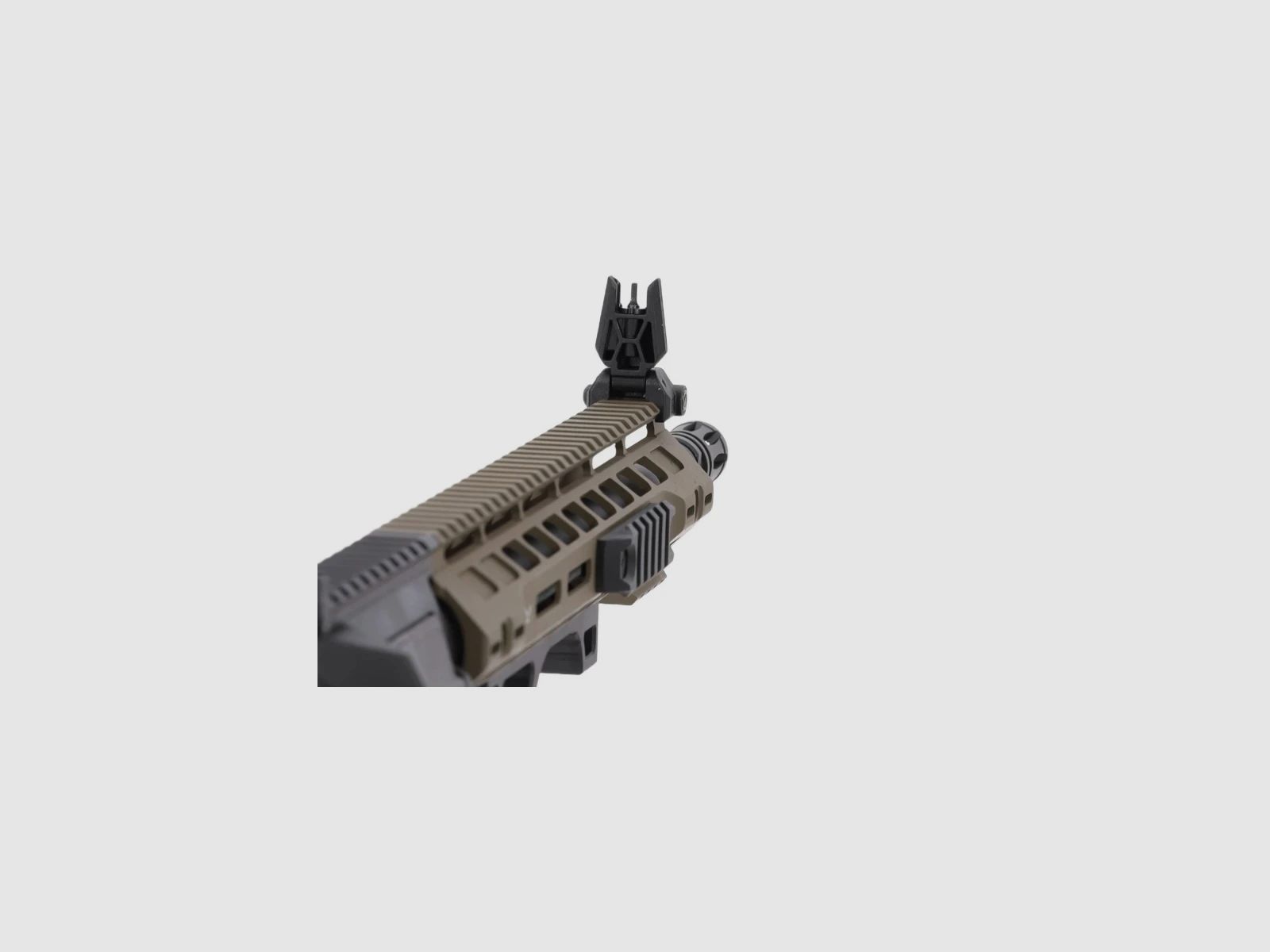 SA M4 Carbine M-LOK (RRA SA-P14 PRIME™ Aster II ETU BLDC™) Rifle Airsoft Libre a partir de 18 - Negro/Verde -F-