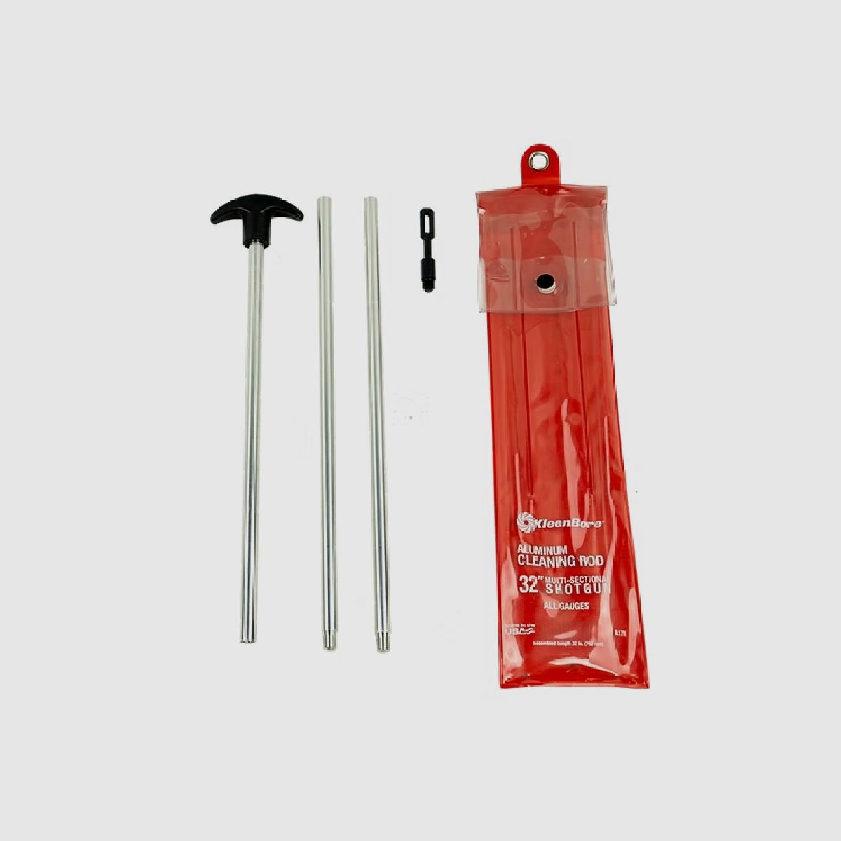 Asta di pulizia in alluminio 32"/81,3cm fucile