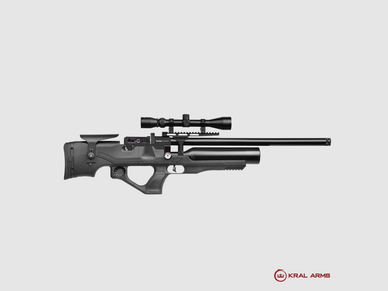 PCP-Gewehr KRAL Puncher Ekinoks Kunststoff S/A. Kal. 6,35 mm – 24 Joule