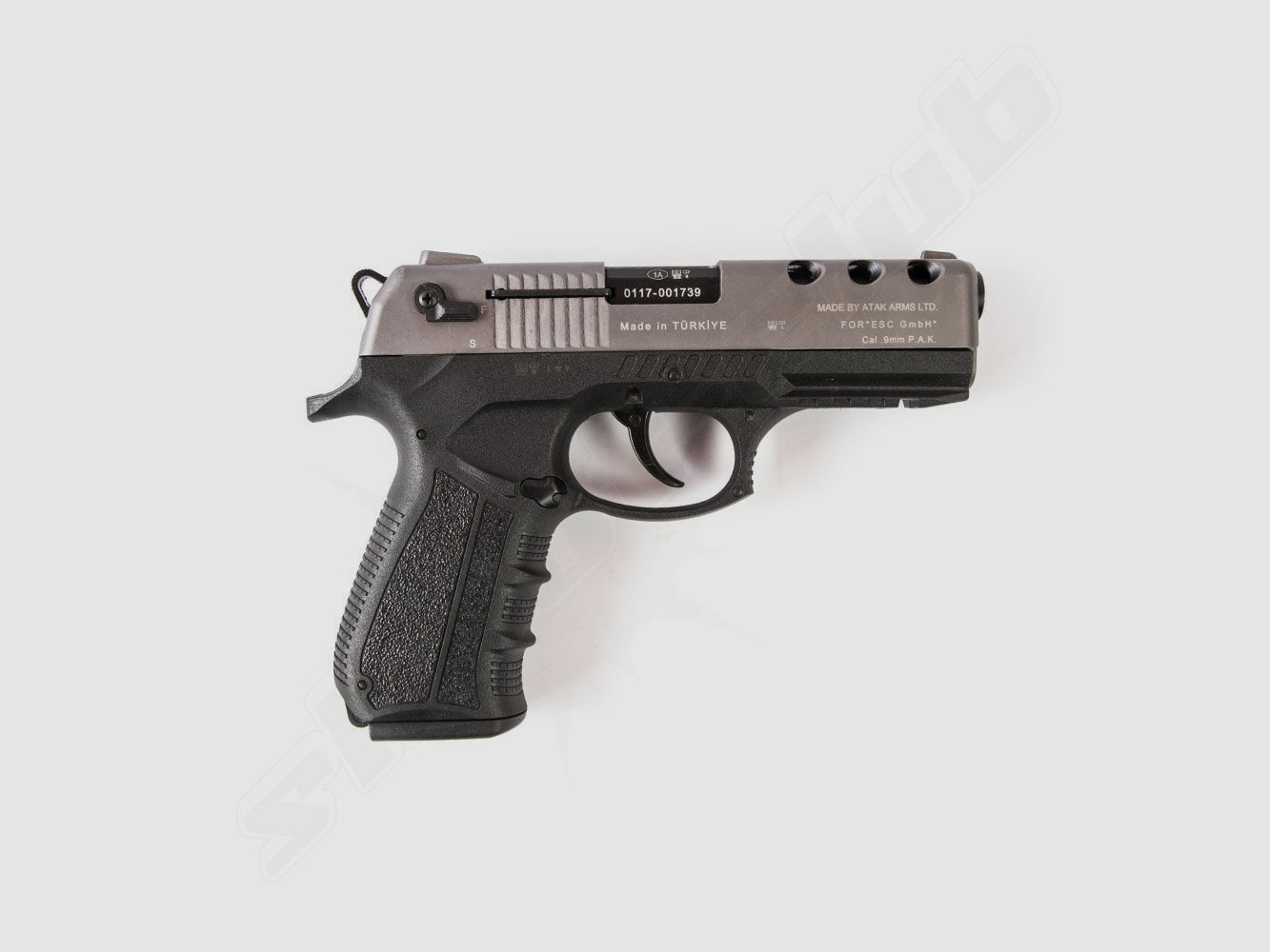 Zoraki Zoraki 4918 Titan in set 9 mm P.A.K. 50 blank cartridges