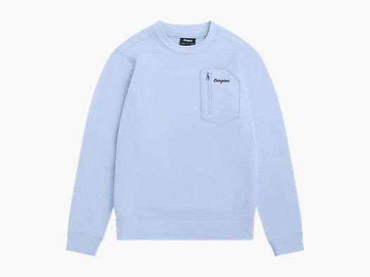 Bergans Midtli Midlayer Sweatshirt Kobiety Cool Blue XL
