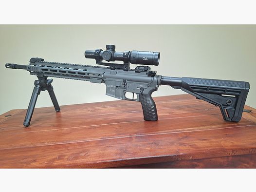 Oberland Arms M5 PR 16,75" – Cerakote Battleship Grey – sehr guter Zustand