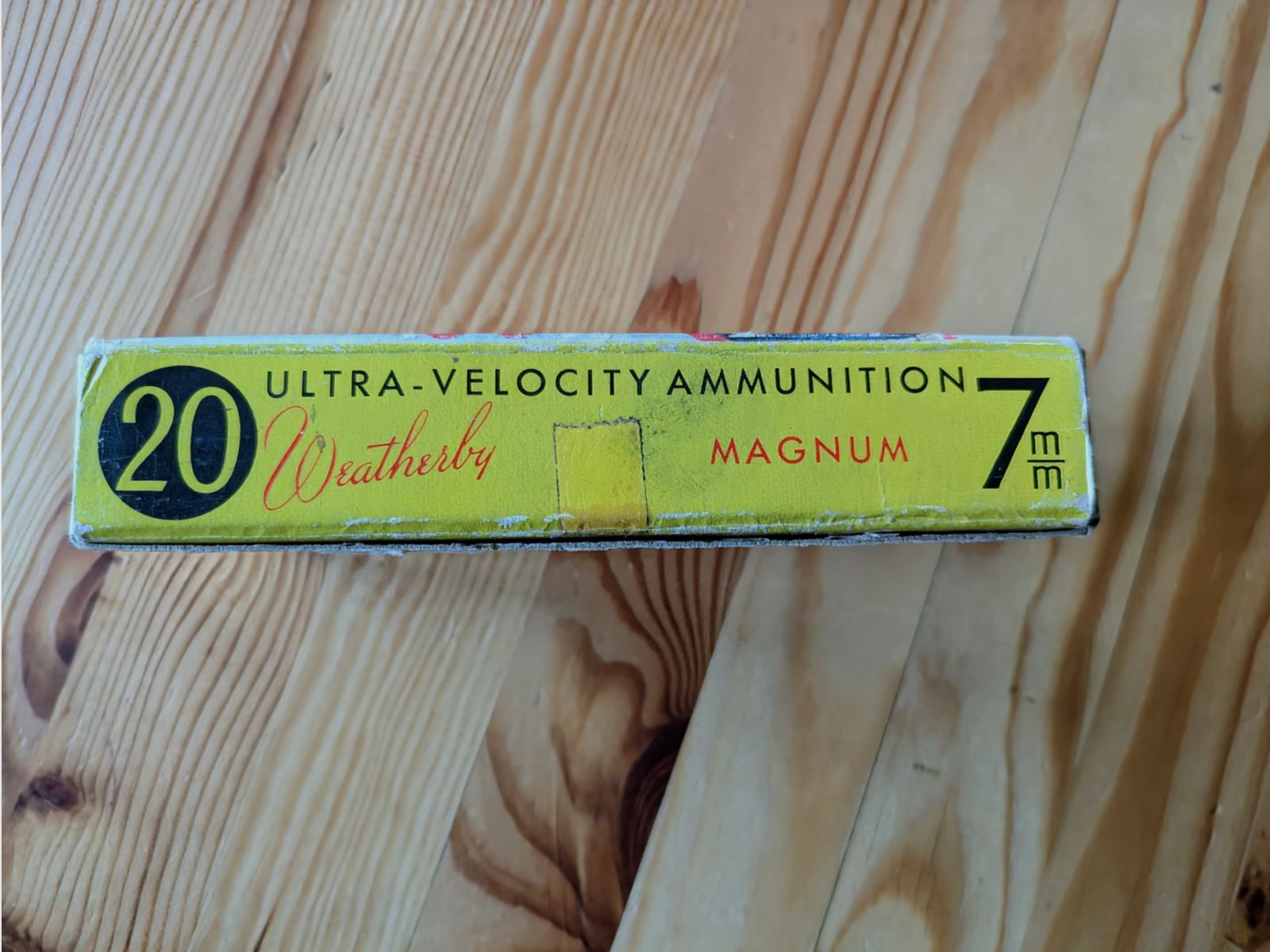 Oryginalny - Weatherby - Nabojów kaliber 7 mm W. Magnum