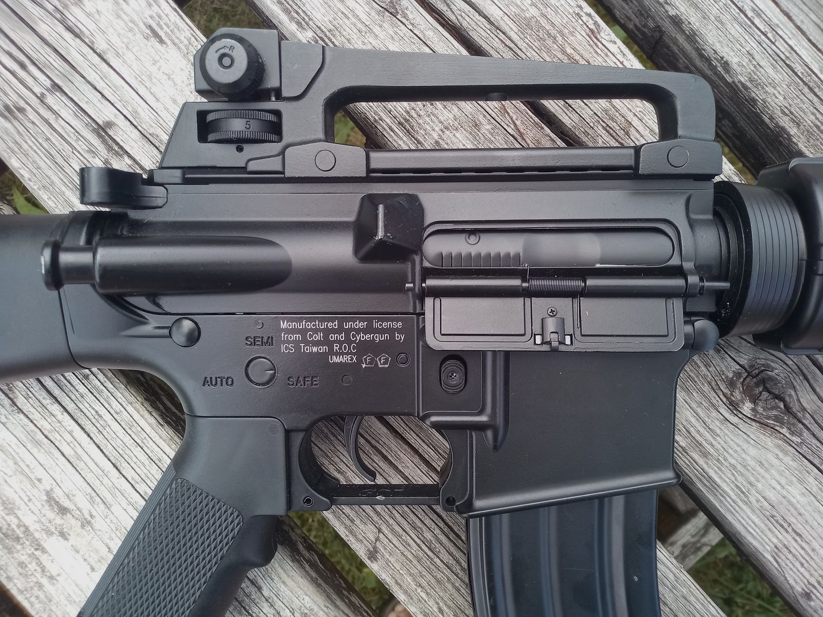 S-AEG Sturmgewehr Colt M16 A3  1,7 Joule ab 18 Jahren F Zeichen  ICS