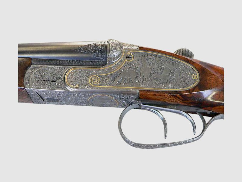 Doppelbüchse -flinte, Suhler, Kal. 8x57IRS, 20/76, 28/70