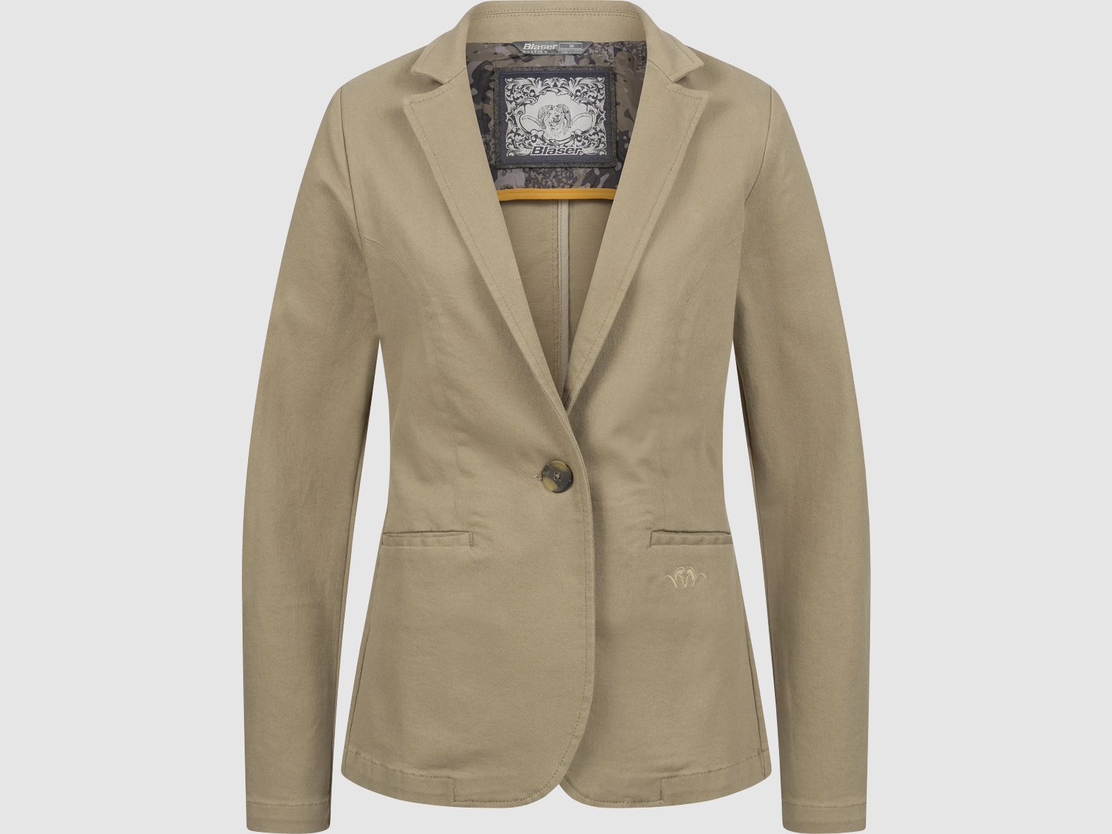Damen Denim Stretch Jacke Marie Sand Sand 42