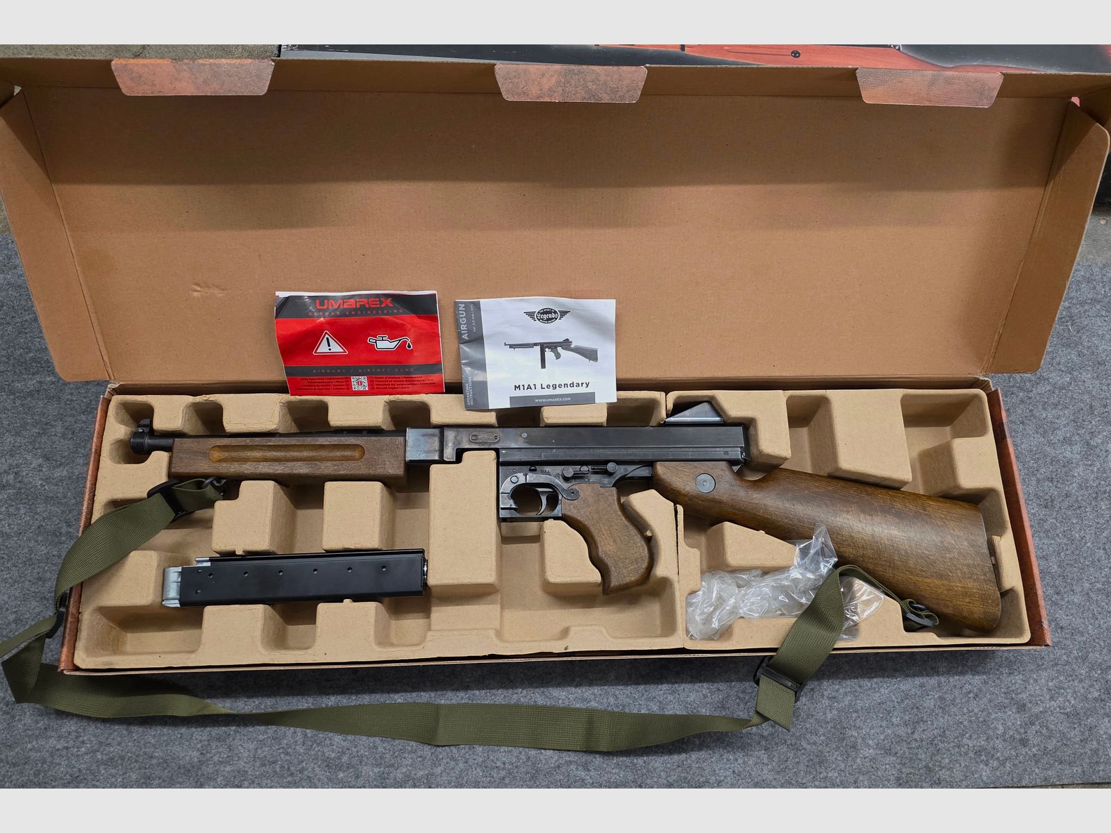 Legends M1A1 Legendary CO2-Luftgewehr Blowback Kal. 4,5 mm Stahl-BB, Bild 1 von 2