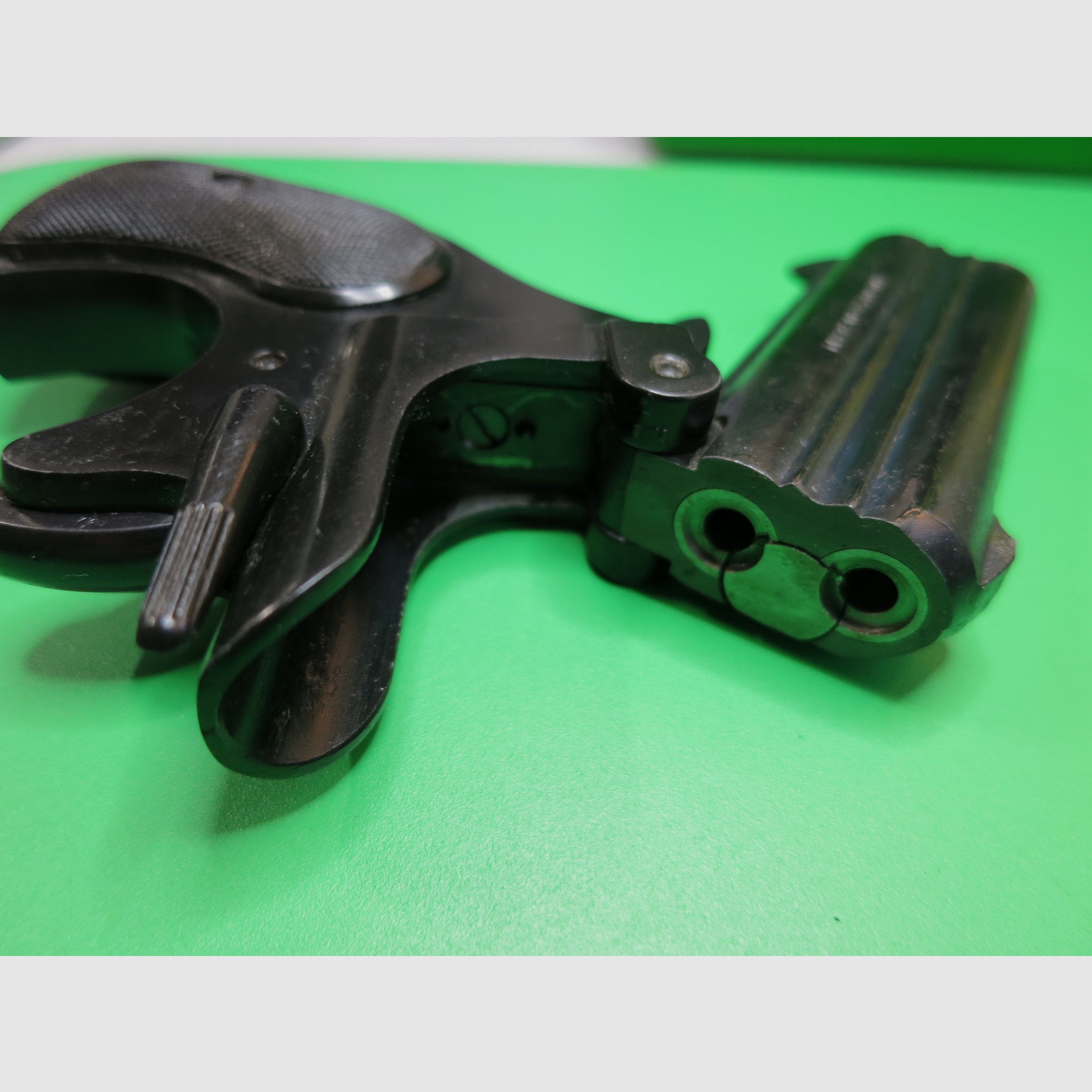 RÖHM RG13 Derringer, 4mm R lang, PTB 54 + "F" im Fünfeck, bedürfnisfrei!    #84