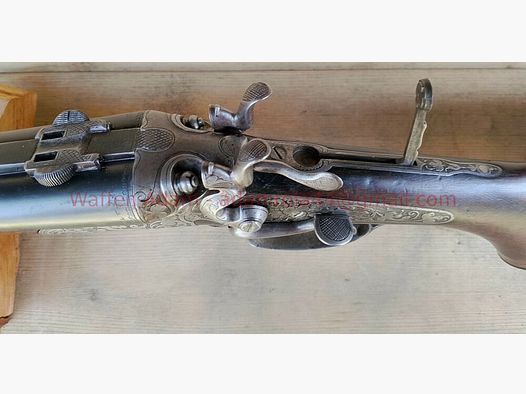 Suhl Hahndrilling um 1900 Sammlerwaffe