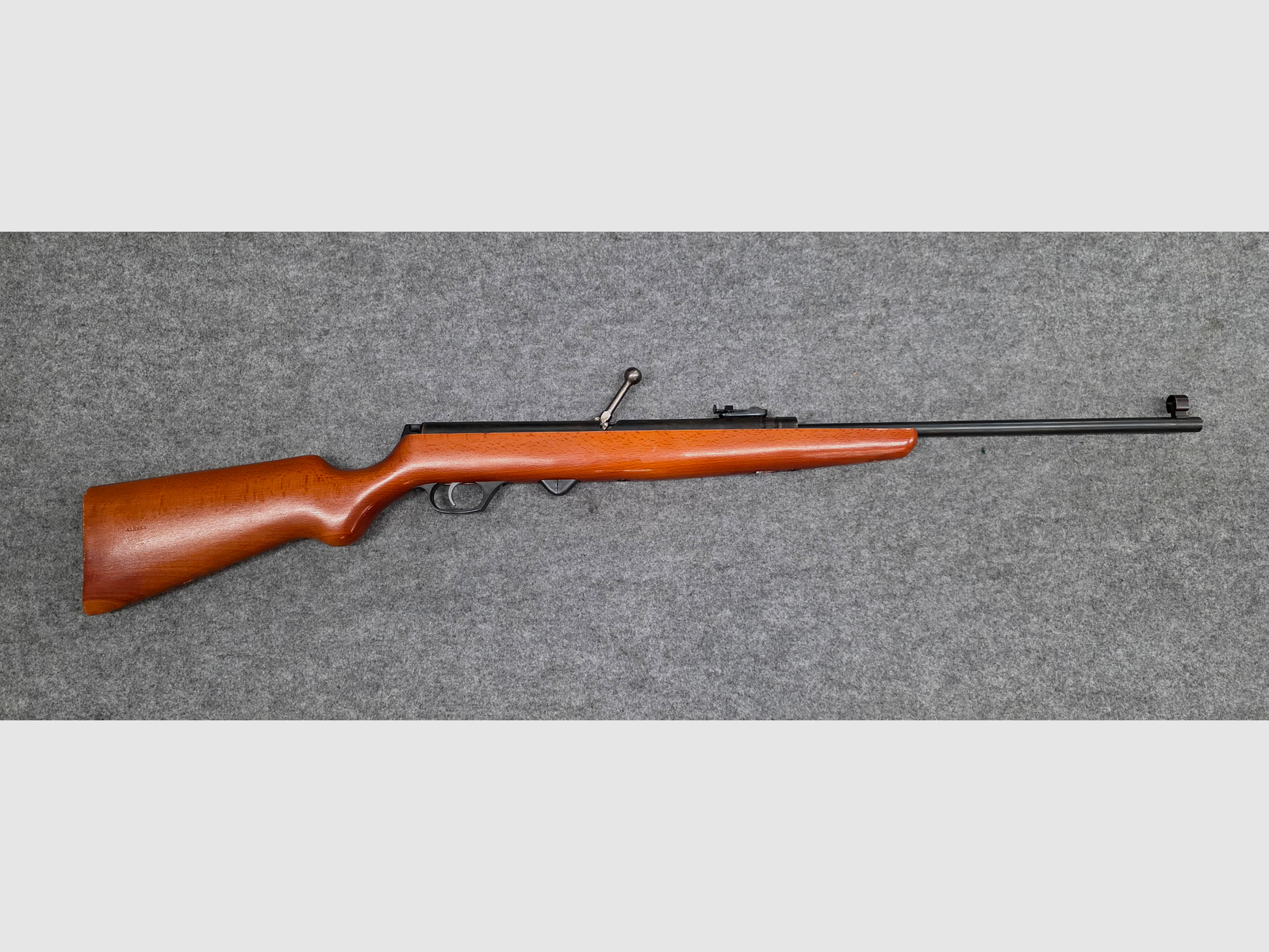 3.) Haenel Mod. 310 z delikatnym spustem w pięknym stanie, ładowacz, brak 49a