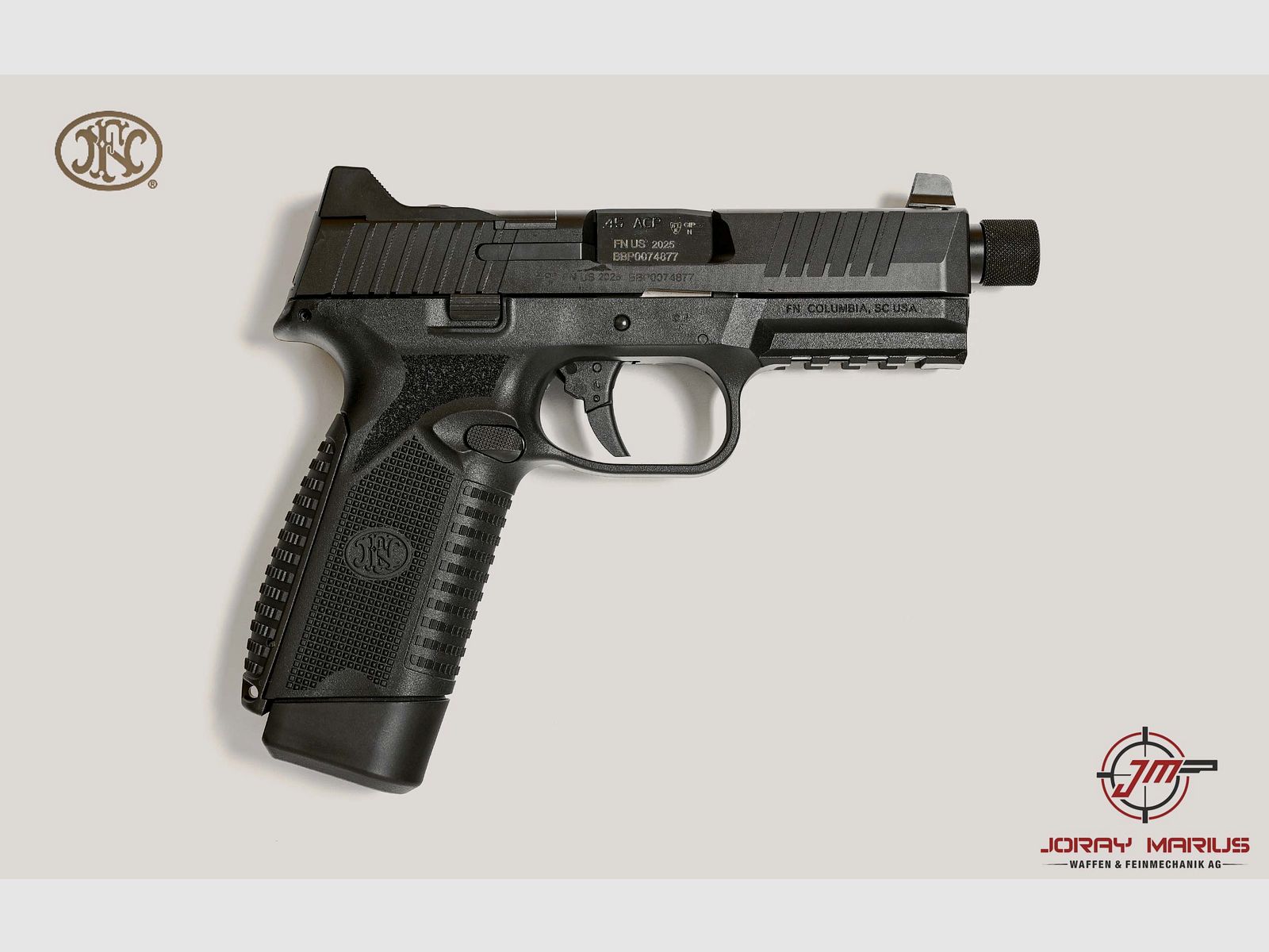 FN 545 Tactical .45 ACP Schwarz, Bild 1 von 3
