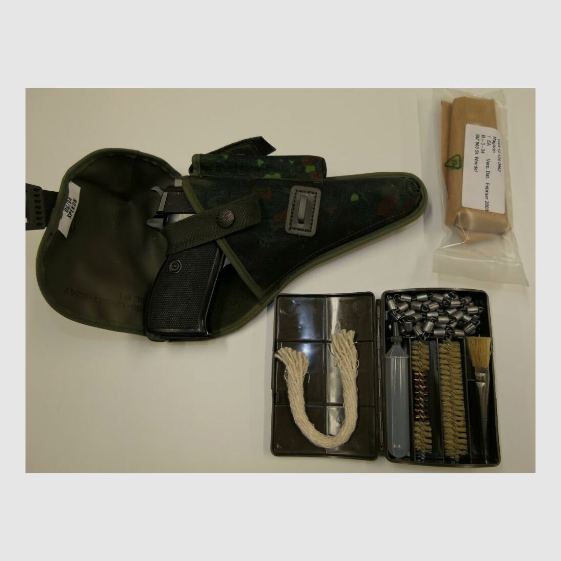 Waffenfabrik Walther Ulm Donau Pistole Walther P38 im Kaliber 9mm Para Inkl. Zubehör