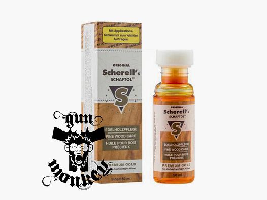 Schaftol wood oil 50 ml Premium Gold