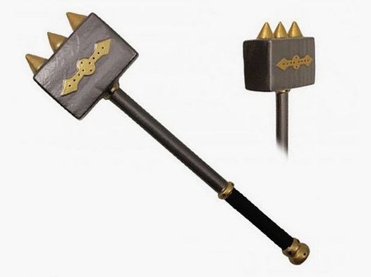 War Hammer LARP mit Fiberglaskernstab