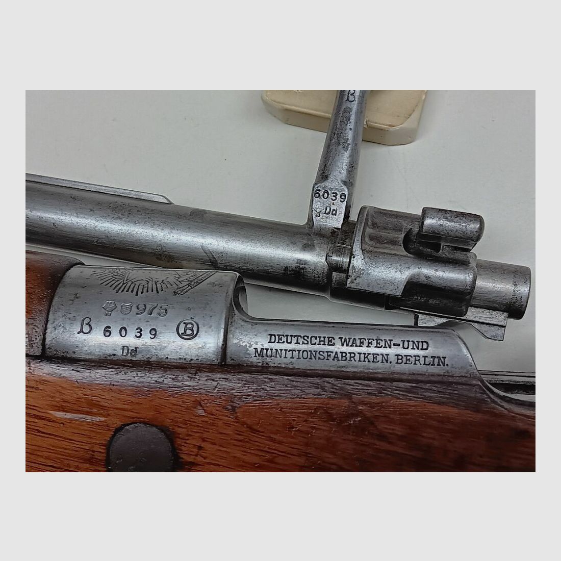 Deutsche Waffen-und Munitionsfabriken Berlin Mod. 1908 Brasilien