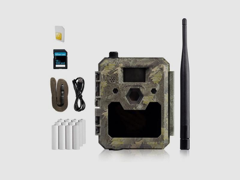 ICU Server Wildkameras Icucam 4 Wildkamera 4G/LTE Überwachungskamera / Fotofalle