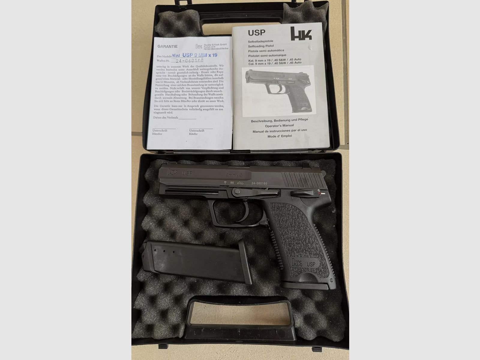 Heckler & Koch USP 9mm Luger – Neuwertig