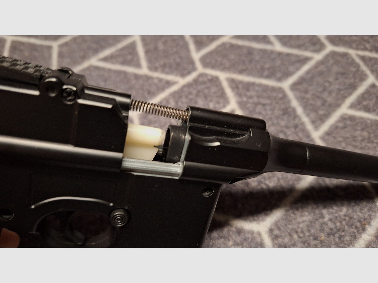 C96 / M712 Mauser Federdruck Airsoft - Neu!