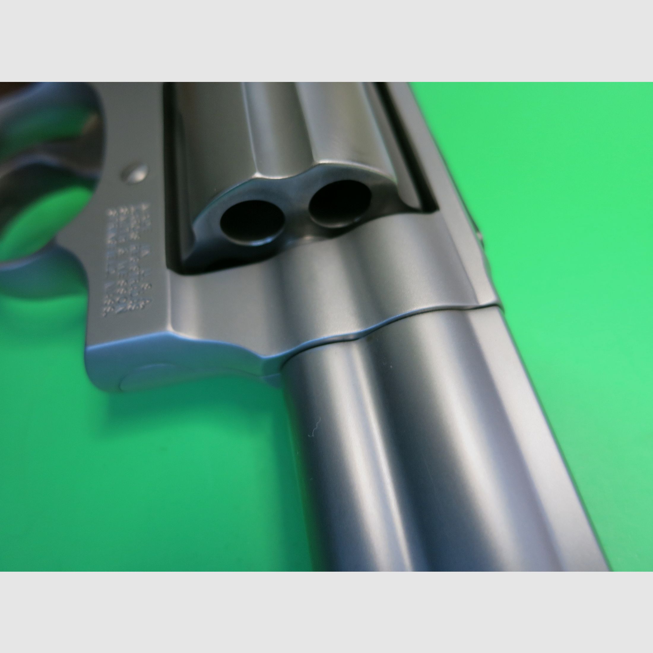 Revolver, SMITH&WESSON, Mod. 686-5 Target Champion, .357 Magnum, 6" loop, roestvrij staal versie, Nill-grip    #16