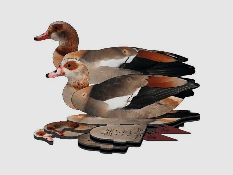 Lockvogel Nilgans 6er-Set (FUD Decoy)