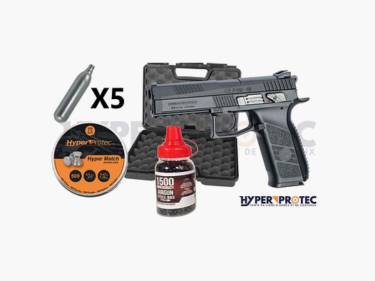 Pack pistolet à plomb CZ P09 Duty