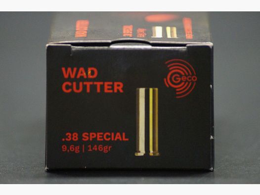 Geco .38 Special WAD CUTTER