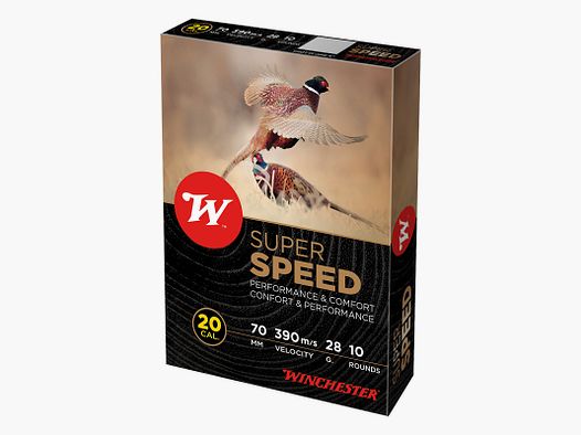 Winchester Super Speed .20/70 28g #7 (2,5mm) 10 cartuchos