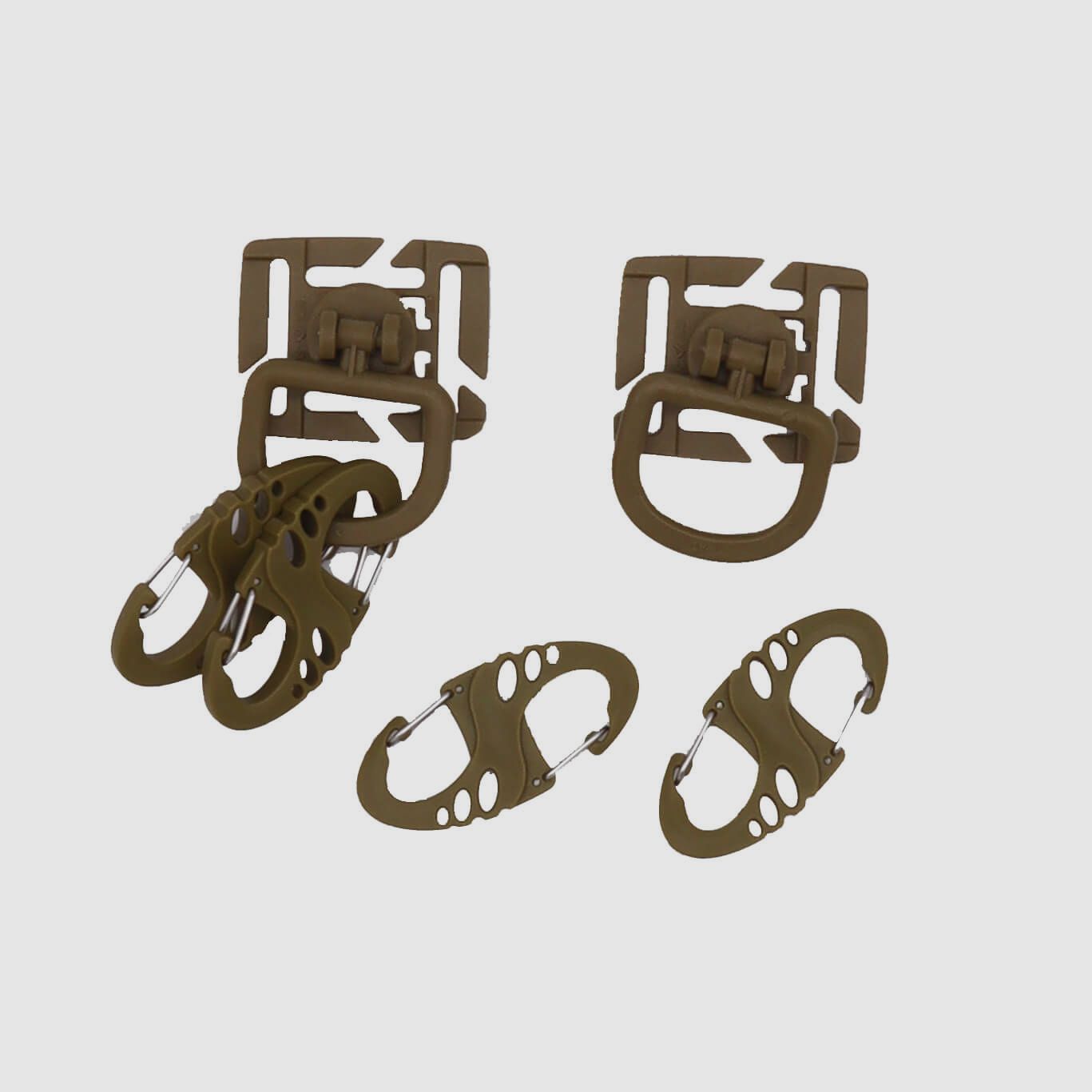 Tactical Set Ultimate S-Karabiner - Coyote Tan