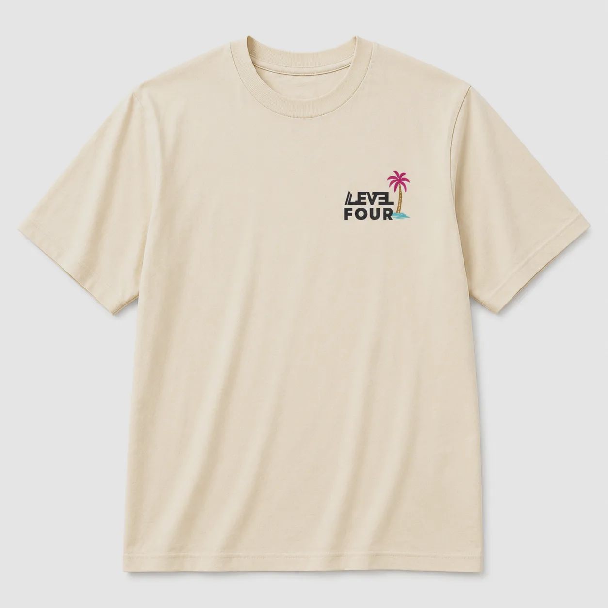 T-shirt Oversize summer edition 2026 (Sand), image 2 sur 5
