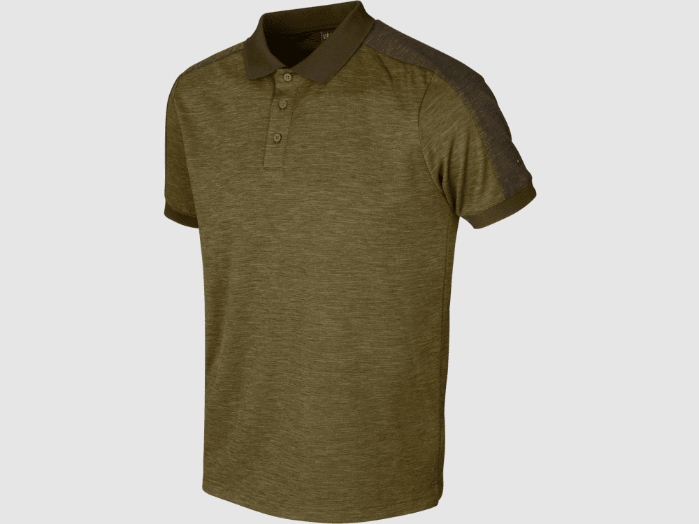 Härkila Tech polo Dark Olive / Willow green, billede 1 af 2