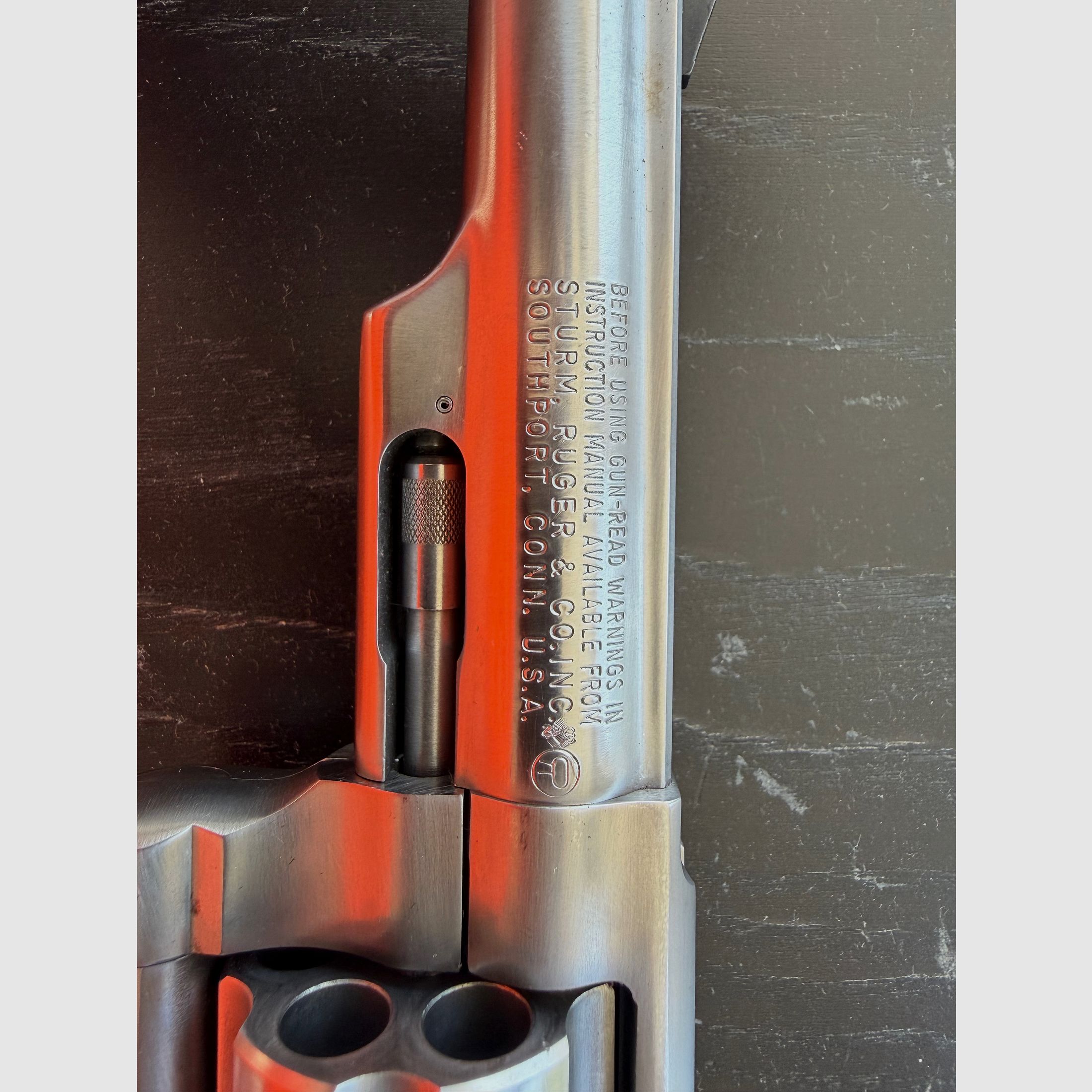 Revolver Ruger Police Service Six – Kal. .357 Magnum – 4” Lauf – inkl. Lederholster