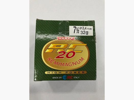 RC20 CARTUCHOS HIGH POWER PB 7 1/2