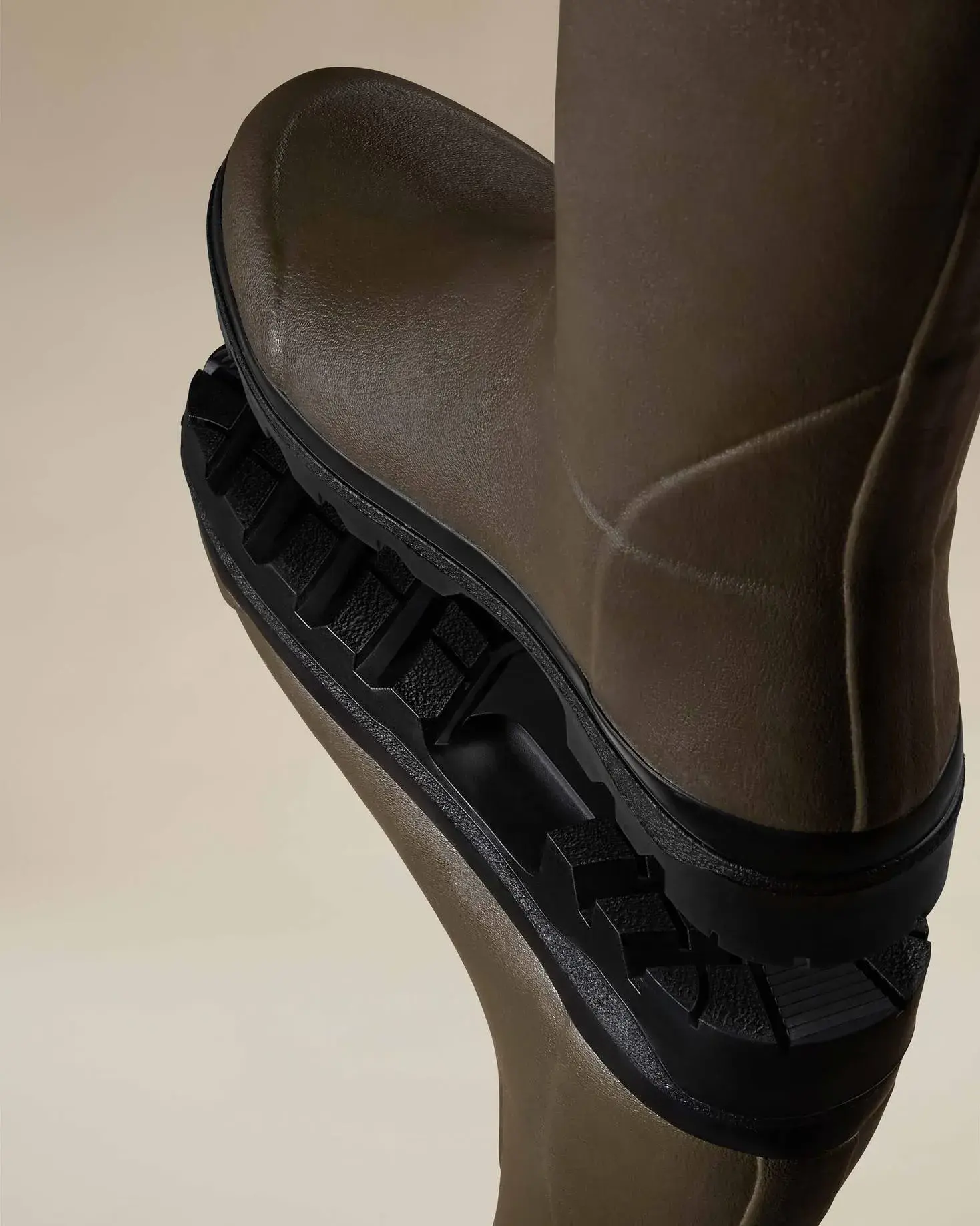 Botas Vierzon Mujer Le Chameau Forradas de Jersey Verde Chameau, imagen 6 de 16